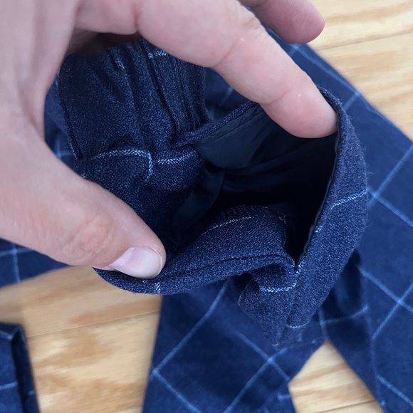 SwotGDoby Boys Plaid Checkered Blue 3 Piece Suit Outfit EU Size 100 - Picture 6 of 6